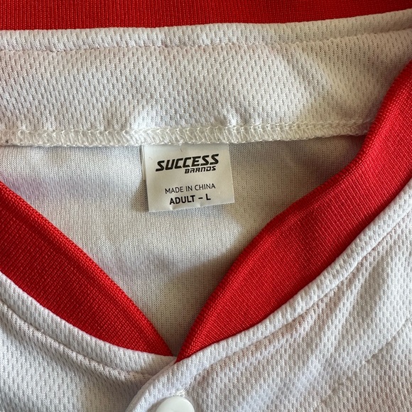 Large Detroit Red Wings baseball jersey - Picture 4 of 4